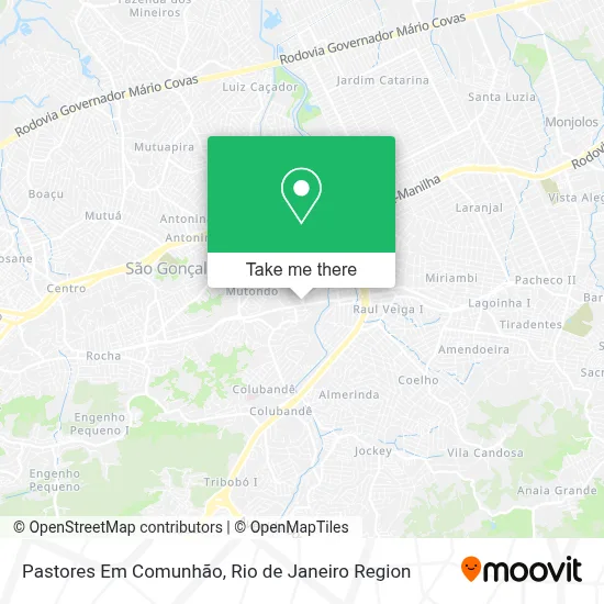 Pastores Em Comunhão map