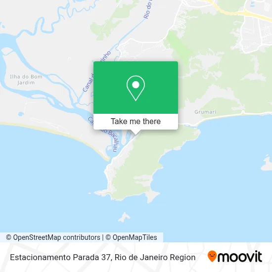 Estacionamento Parada 37 map