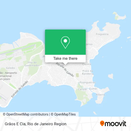 Grãos E Cia map
