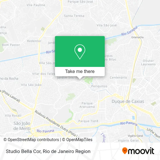 Studio Bella Cor map
