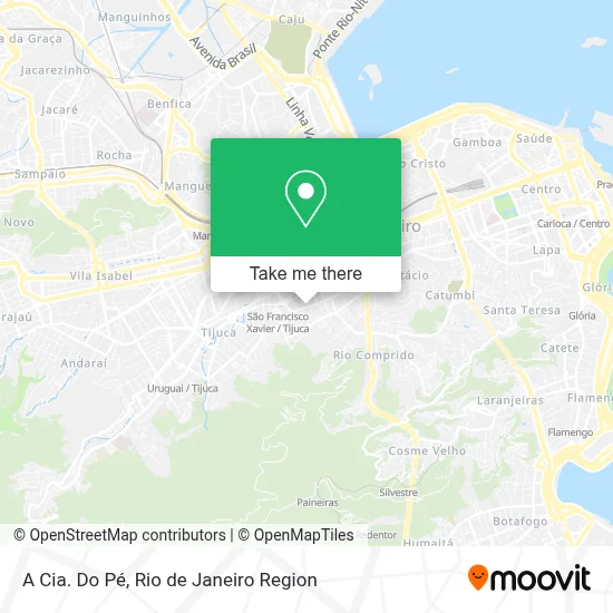 A Cia. Do Pé map