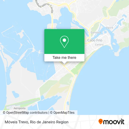 Móveis Trevo map