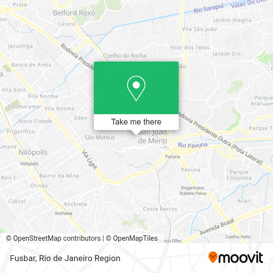 Fusbar map