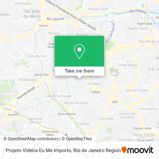 Projeto Videira Eu Me Importo map