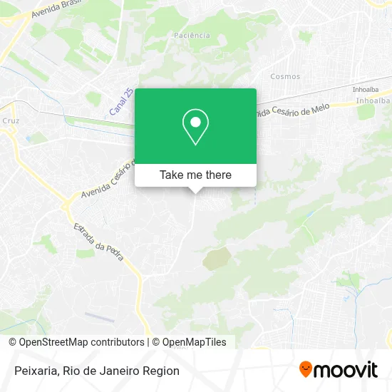 Peixaria map