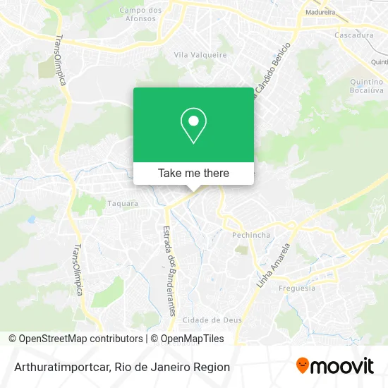 Arthuratimportcar map