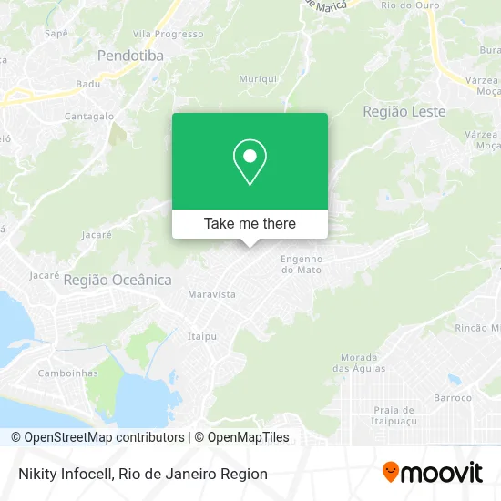 Nikity Infocell map