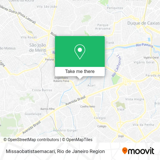Missaobatistaemacari map