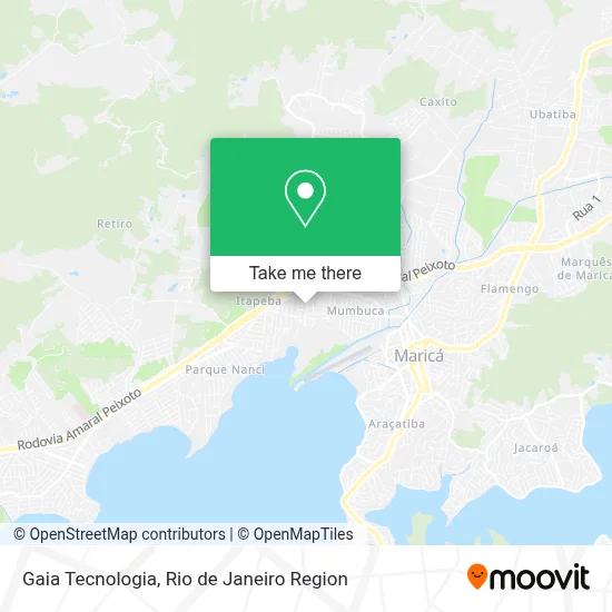 Gaia Tecnologia map