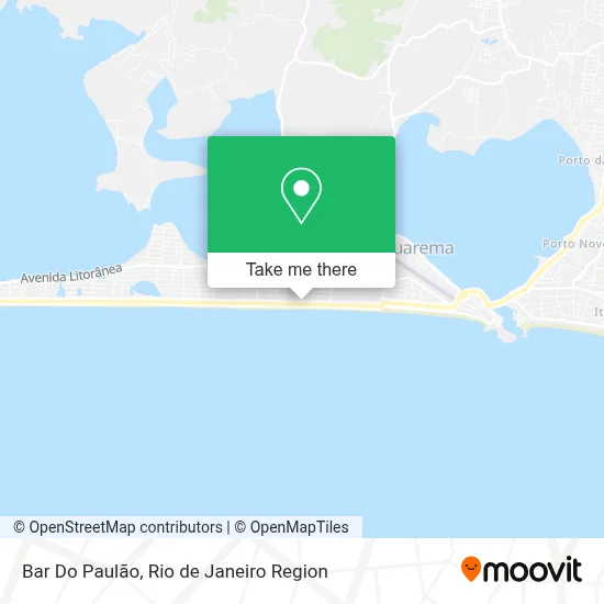 Bar Do Paulão map