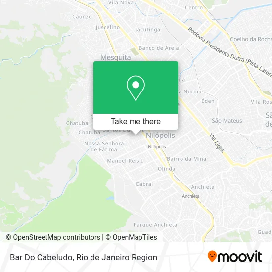Bar Do Cabeludo map