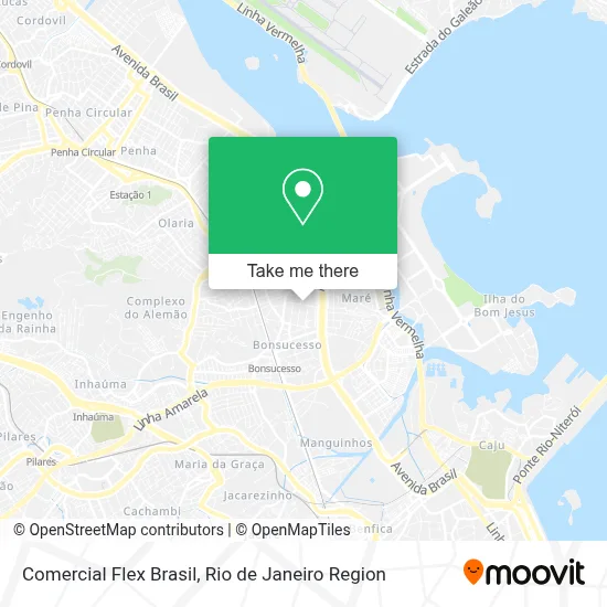 Comercial Flex Brasil map