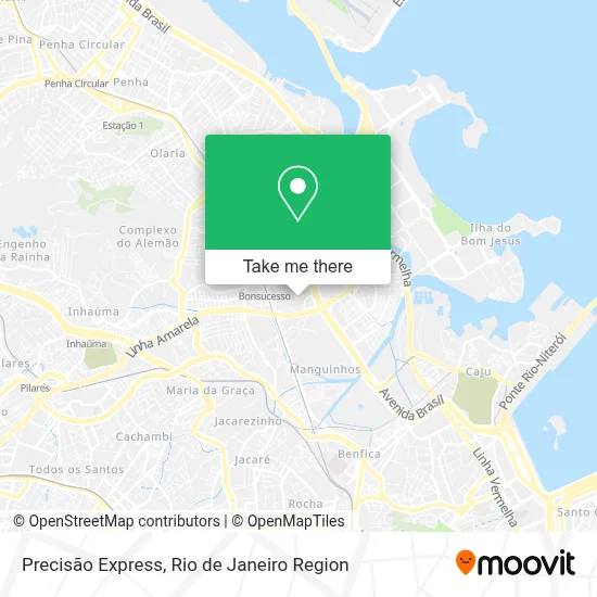 Precisão Express map