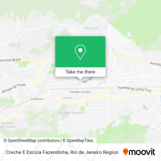 Creche E Escola Fazendinha map