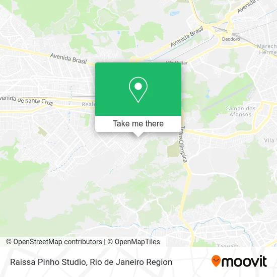 Raissa Pinho Studio map