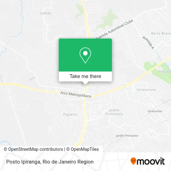 Posto Ipiranga map