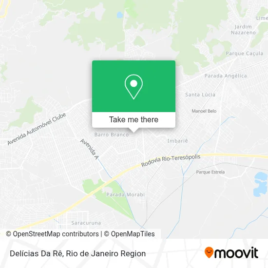 Delícias Da Rê map