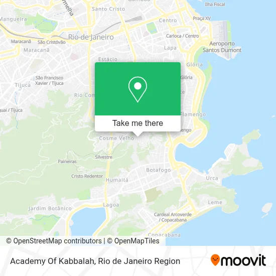 Academy Of Kabbalah map