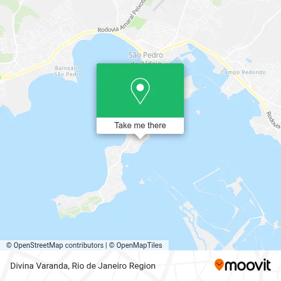 Divina Varanda map