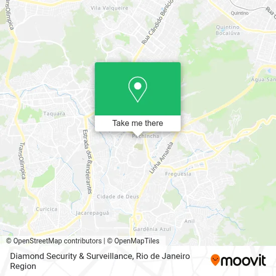 Diamond Security & Surveillance map