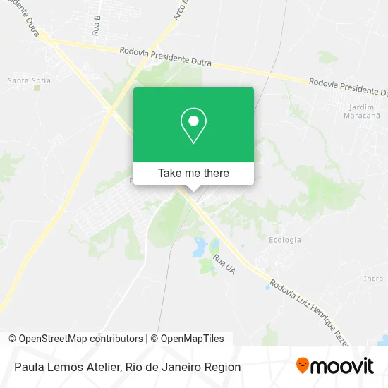 Paula Lemos Atelier map