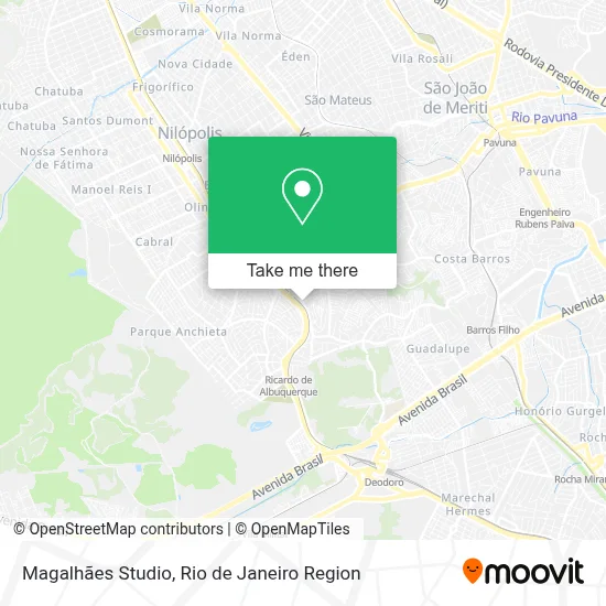 Magalhães Studio map