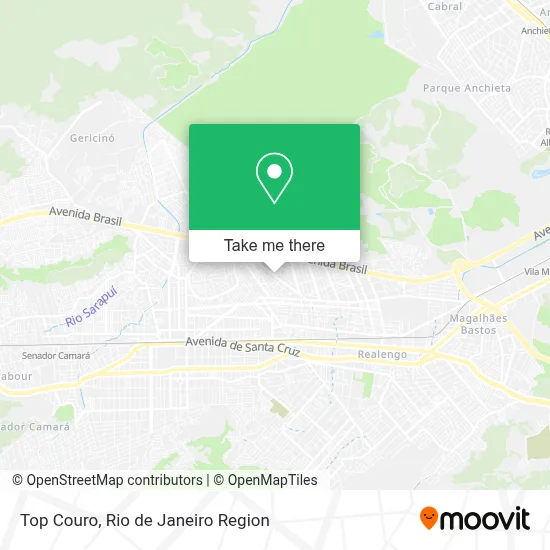 Top Couro map