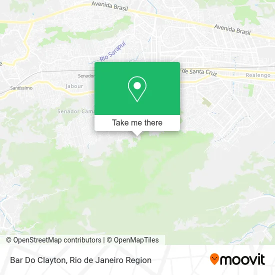 Bar Do Clayton map