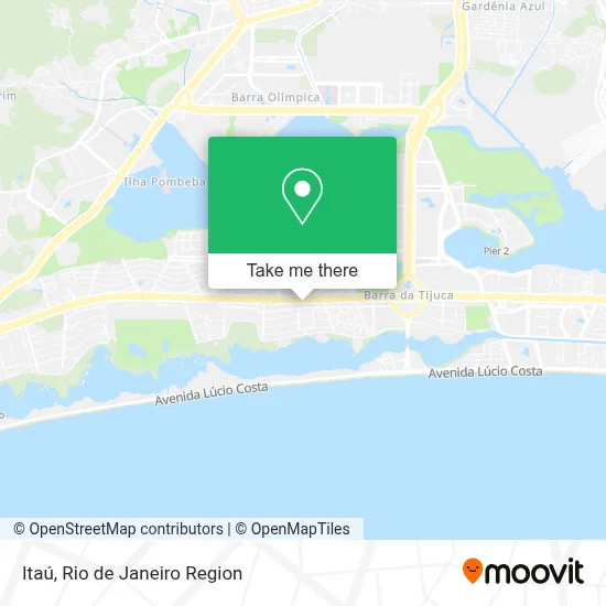 Itaú map