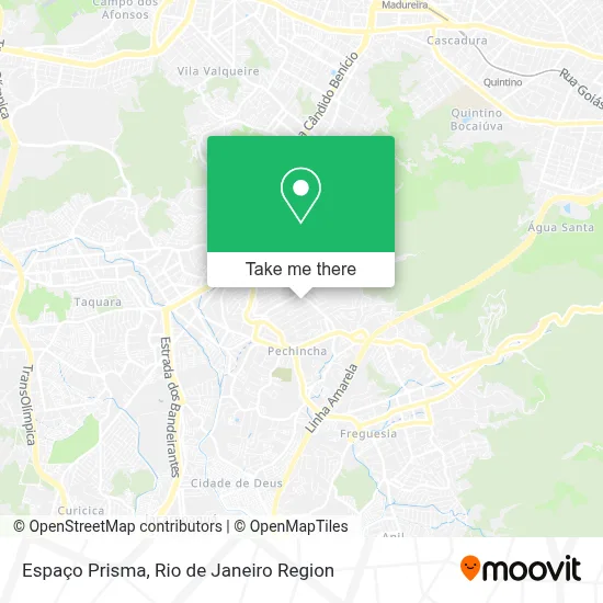 Espaço Prisma map
