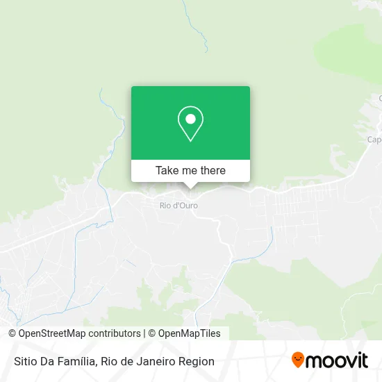 Sitio Da Família map