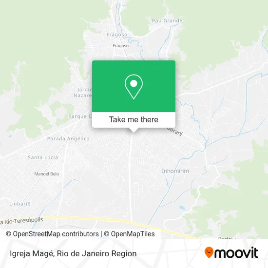Igreja Magé map