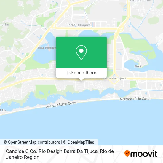Candice C Co. Rio Design Barra Da Tijuca map
