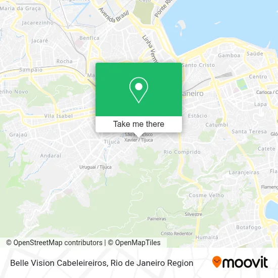 Belle Vision Cabeleireiros map