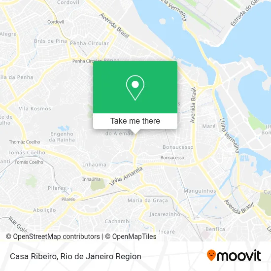Casa Ribeiro map