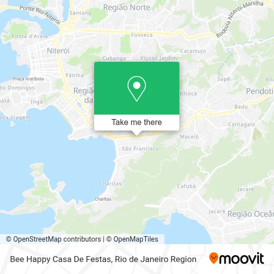 Bee Happy Casa De Festas map