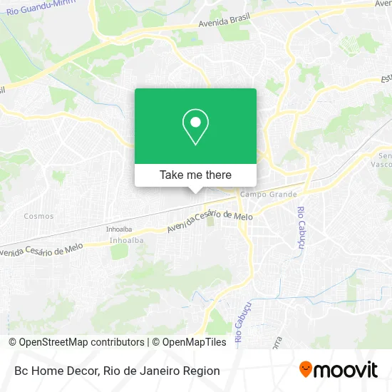 Bc Home Decor map
