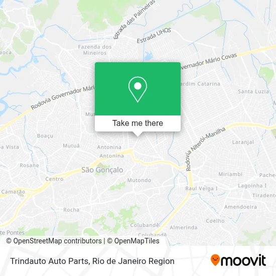 Trindauto Auto Parts map