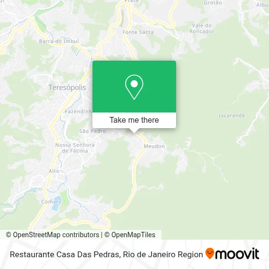 Restaurante Casa Das Pedras map