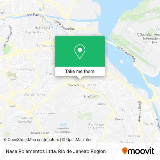 Nasa Rolamentos Ltda map