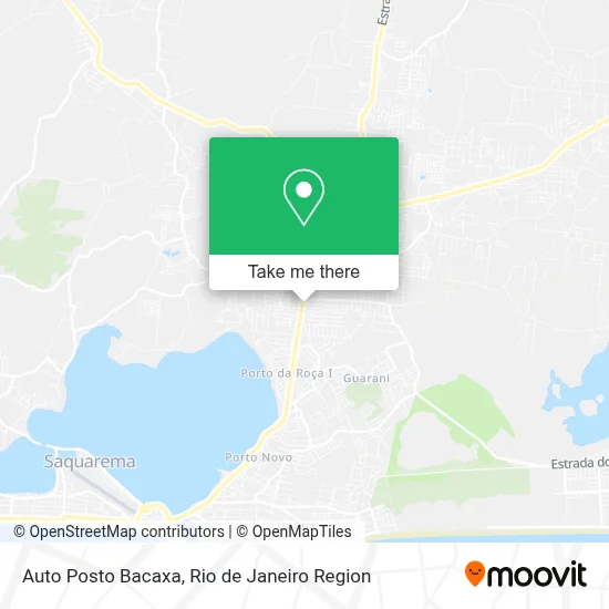 Auto Posto Bacaxa map