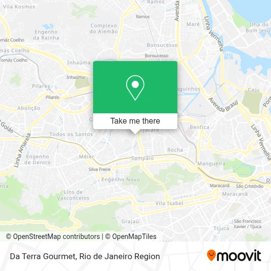 Da Terra Gourmet map