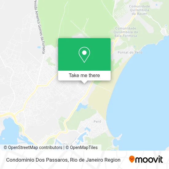 Condominio Dos Passaros map