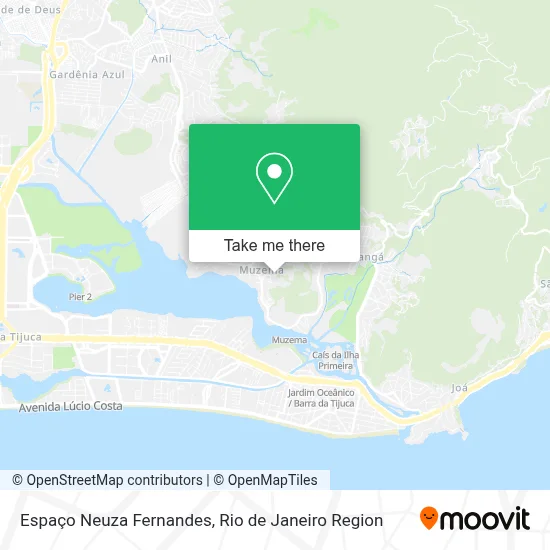 Espaço Neuza Fernandes map