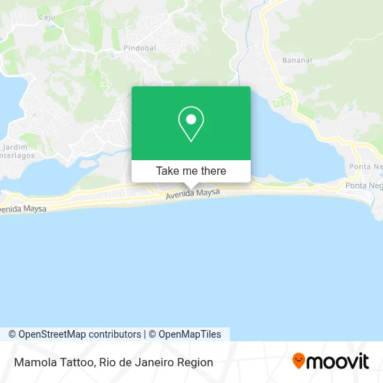 Mamola Tattoo map