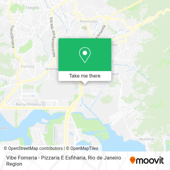 Vibe Forneria - Pizzaria E Esfiharia map