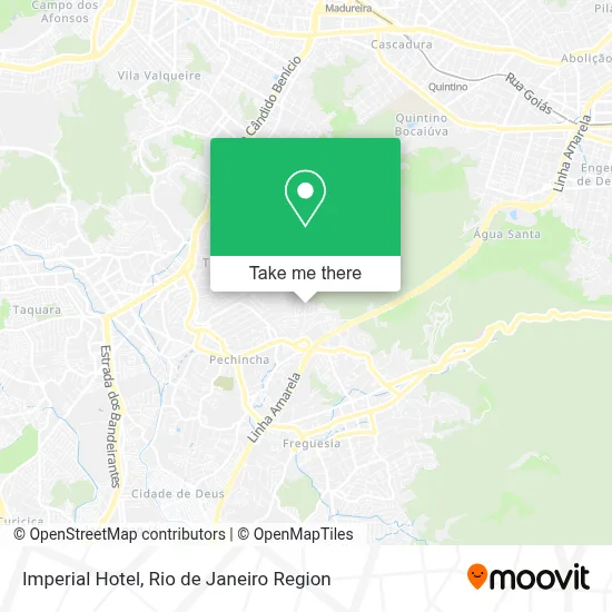Hotel Imperial map