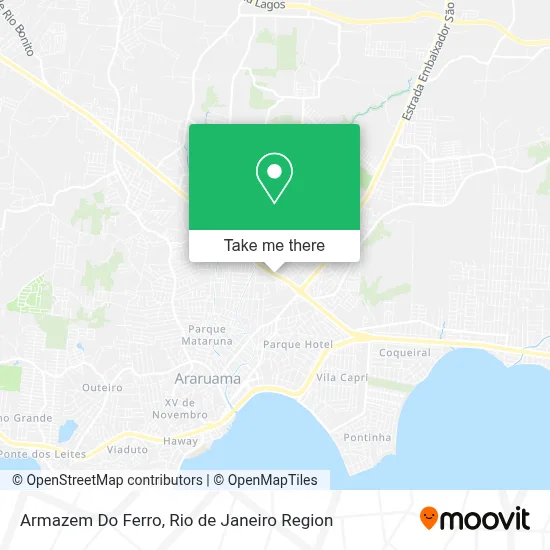 Armazem Do Ferro map