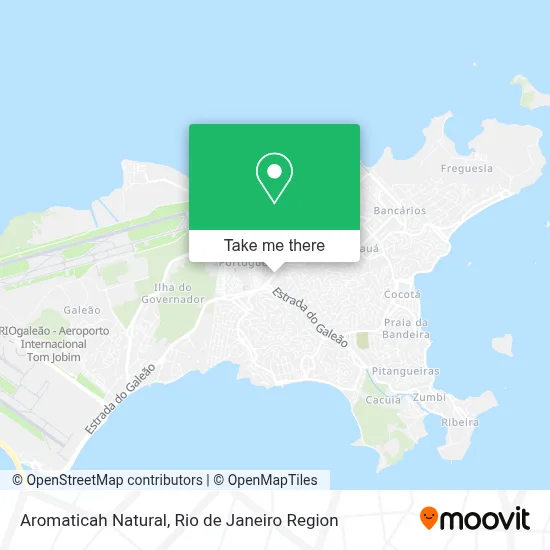 Aromaticah Natural map