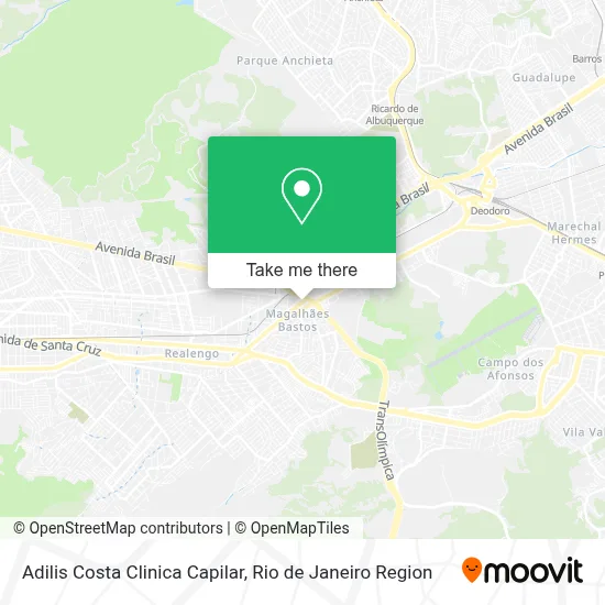 Adilis Costa Clinica Capilar map